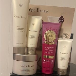 Crepe Erase Skincare Set plus Perlier